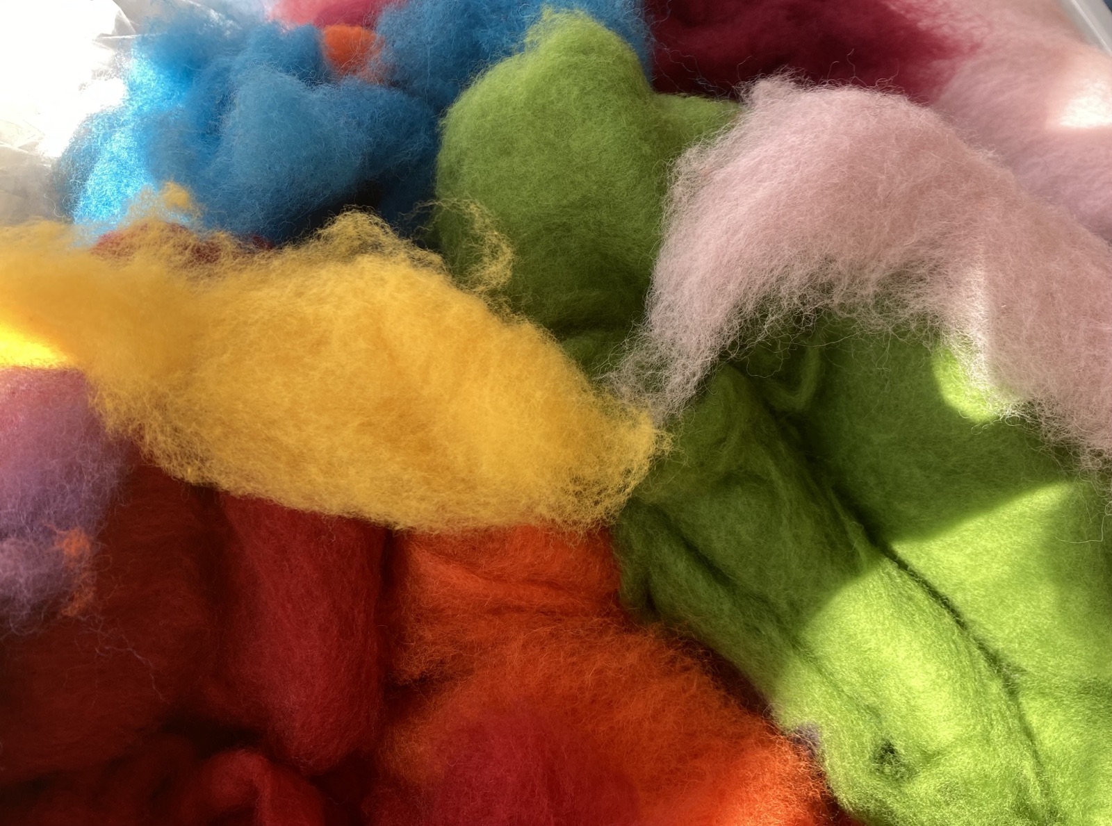 Filzen Wolle